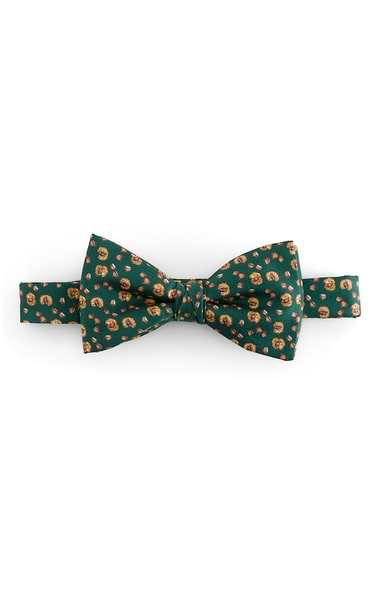 Men's Ashwood Conker Silk Bow Tie