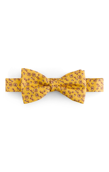 Men's Ashwood Conker Silk Bow Tie
