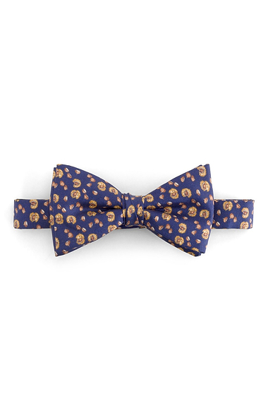 Men's Ashwood Conker Silk Bow Tie