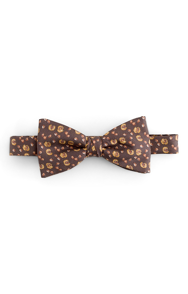 Men's Ashwood Conker Silk Bow Tie