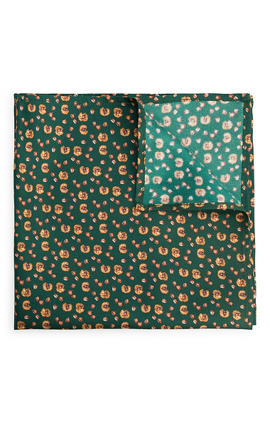 Men's Conker Silk Twill Handkerchief