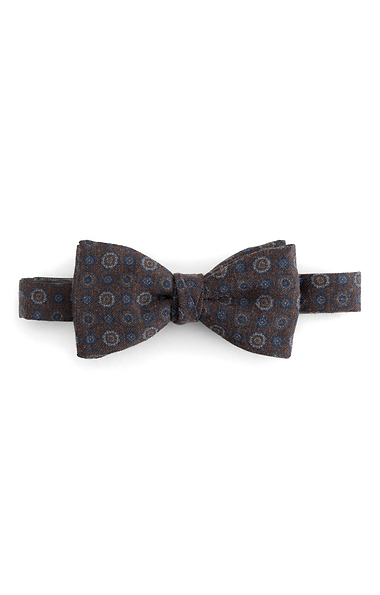 Men's Ashwood Medallion Wool Bow Tie