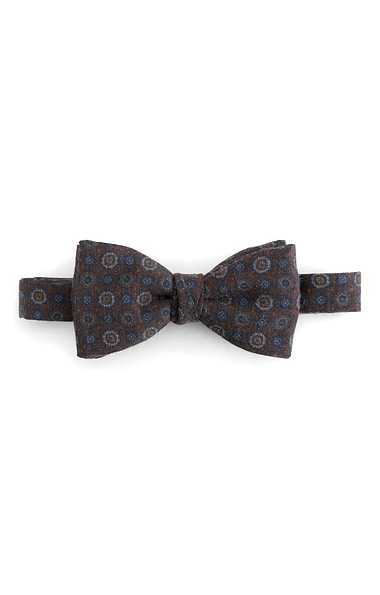Men's Ashwood Medallion Wool Bow Tie