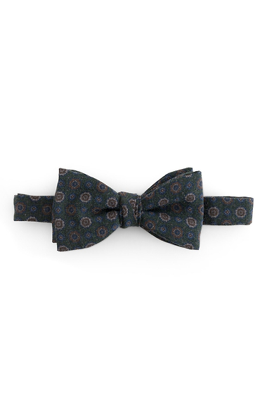 Men's Ashwood Medallion Wool Bow Tie
