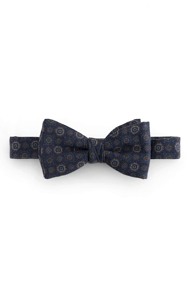 Men's Ashwood Medallion Wool Bow Tie