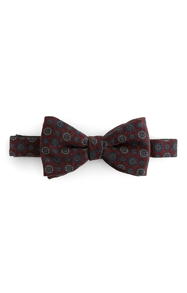 Men's Ashwood Medallion Wool Bow Tie