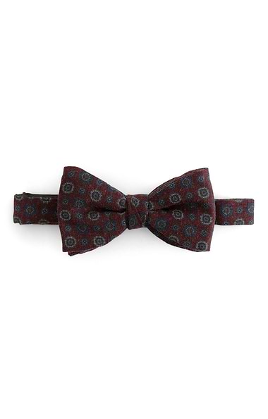 Men's Ashwood Medallion Wool Bow Tie