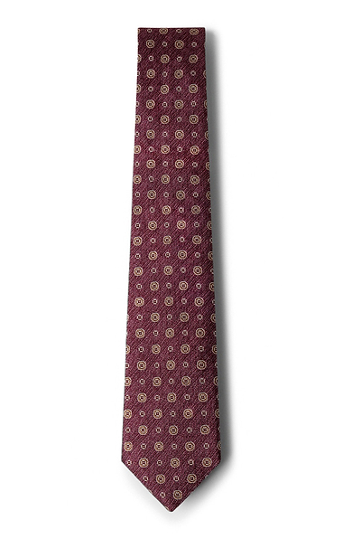 Men's Hackett London Medal Flower Tie