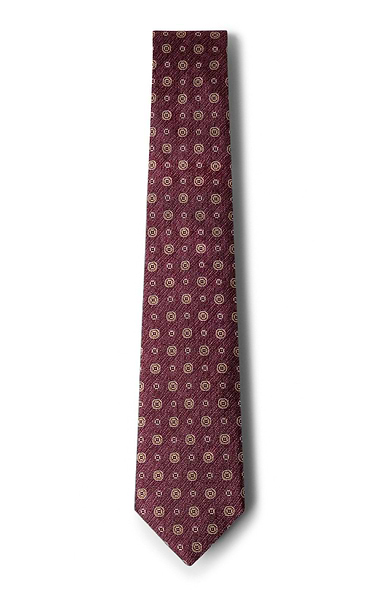 Men's Hackett London Medal Flower Tie