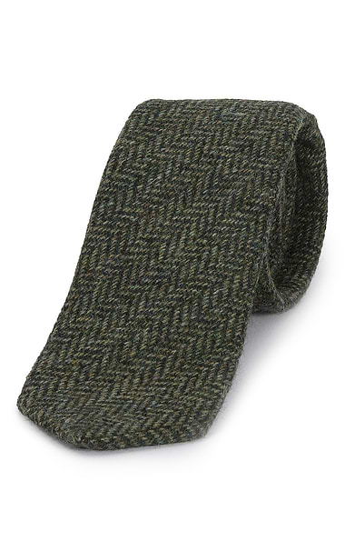 Men's Shetland Herringbone Tie