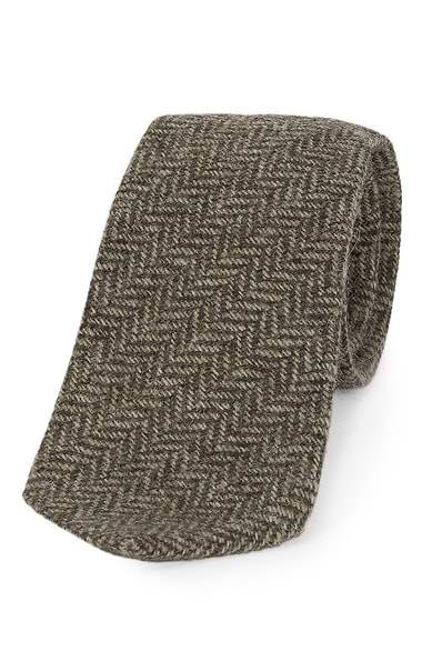 Men's Shetland Herringbone Tie