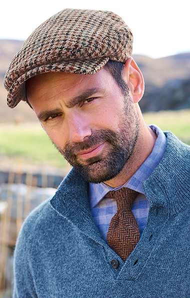 Men's Shetland Herringbone Tie