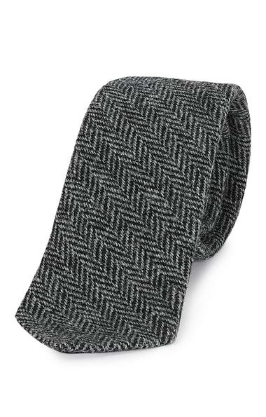 Men's Shetland Herringbone Tie