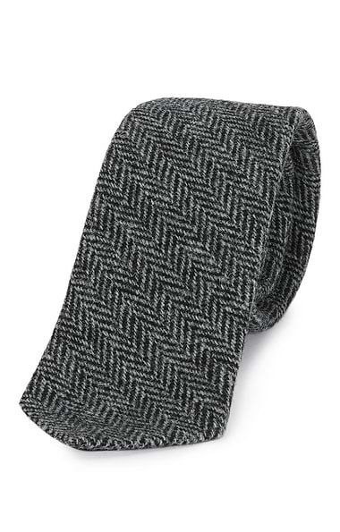 Men's Shetland Herringbone Tie