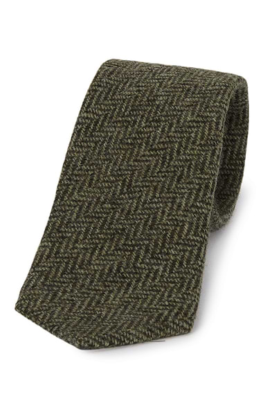 Men's Shetland Herringbone Tie