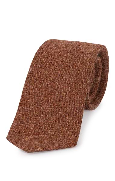 Men's Shetland Herringbone Tie