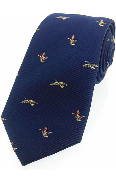Men's Flying Ducks Silk Tie