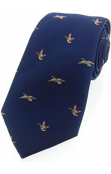 Men's Flying Ducks Silk Tie