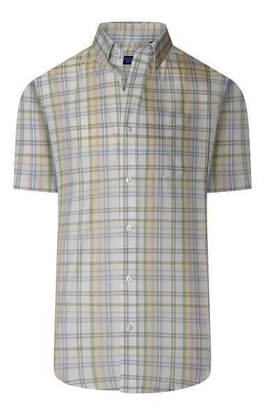 Men's Cotton Short Sleeve Shirt