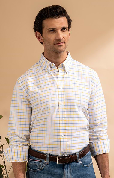 Men's Button-Down Collar Oxford Shirt