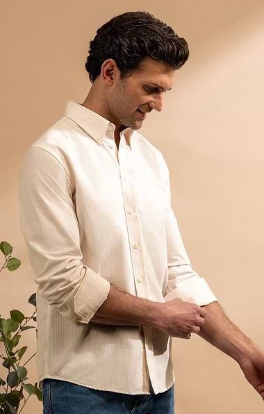Men's Button-Down Collar Oxford Shirt