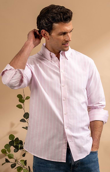 Men's Button-Down Collar Oxford Shirt