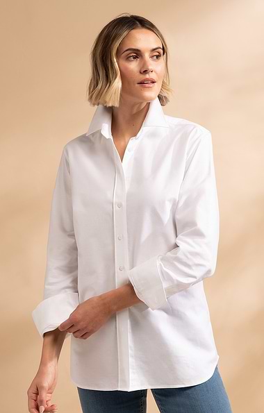 Ladies Classic Cotton Oxford Shirt