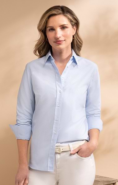 Ladies Classic Cotton Oxford Shirt