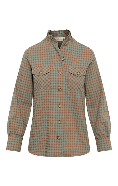 Ladies Cotton & Wool Western Shirt