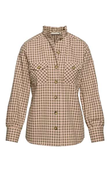Ladies Cotton & Wool Western Shirt