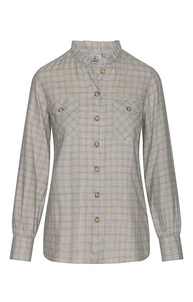 Ladies Cotton & Wool Western Shirt