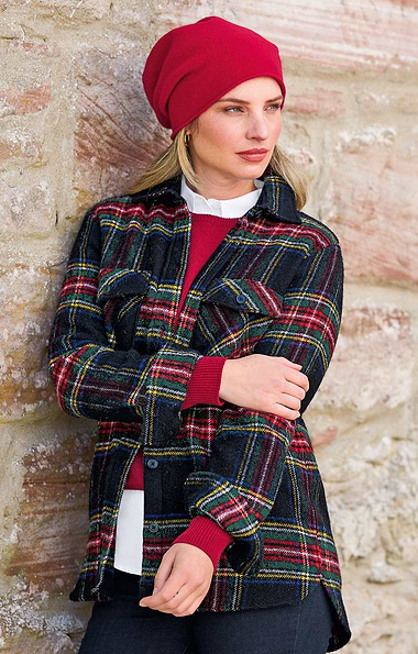 Ladies British Tweed Overshirt