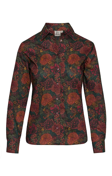Ladies Classic Cotton Blouse Made with Liberty Fabric