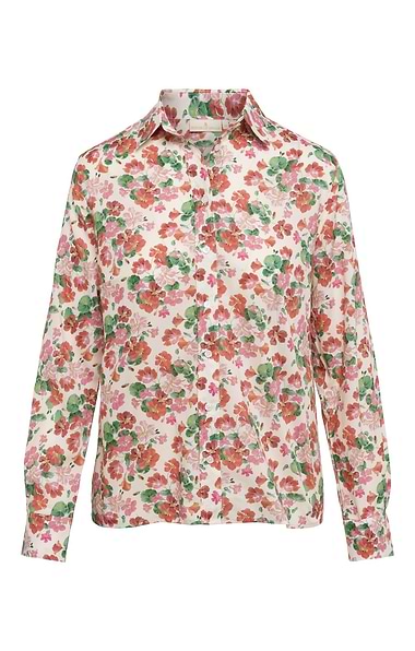 Ladies Classic Cotton Blouse Made with Liberty Fabric