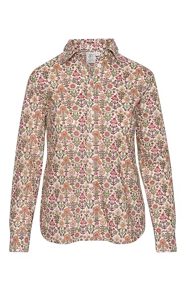 Ladies Classic Cotton Blouse Made with Liberty Fabric
