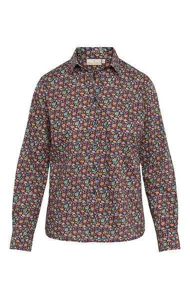 Ladies Classic Cotton Blouse Made with Liberty Fabric
