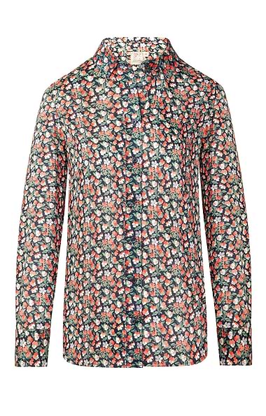 Ladies Classic Cotton Blouse Made with Liberty Fabric