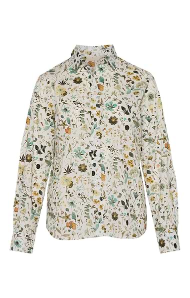 Ladies Classic Cotton Blouse Made with Liberty Fabric
