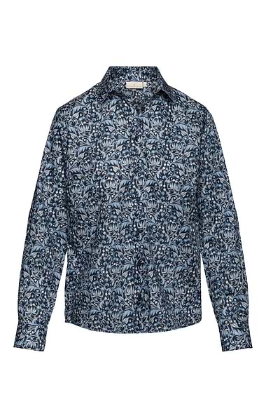Ladies Classic Cotton Blouse Made with Liberty Fabric