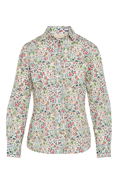 Ladies Classic Cotton Blouse Made with Liberty Fabric