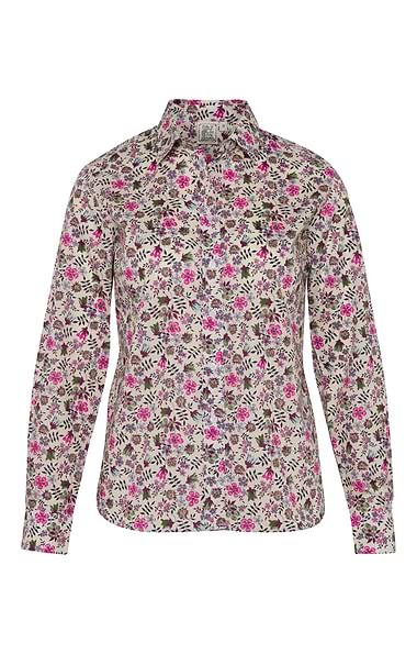 Ladies Classic Cotton Blouse Made with Liberty Fabric