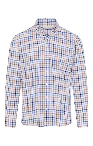 Men's Seersucker Tattersall Shirt