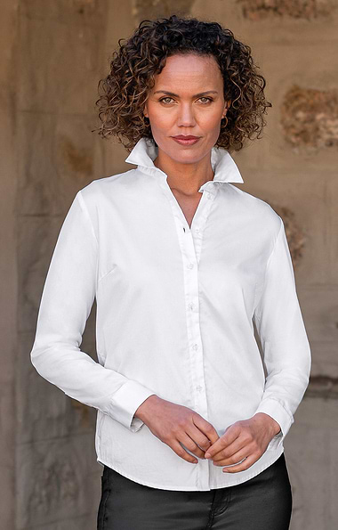 Ladies Pure Cotton Classic Shirt
