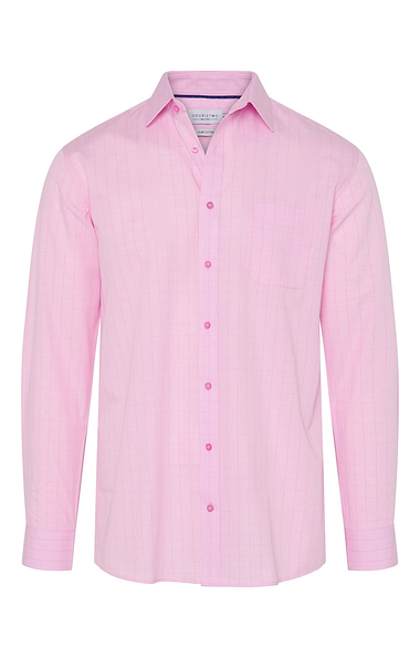 Men's Cotton Prince of Wales Check Shirt