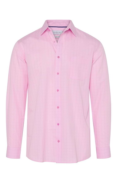 Men's Cotton Prince of Wales Check Shirt