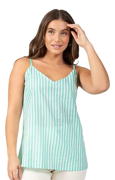 Ladies Stripe Cami Top