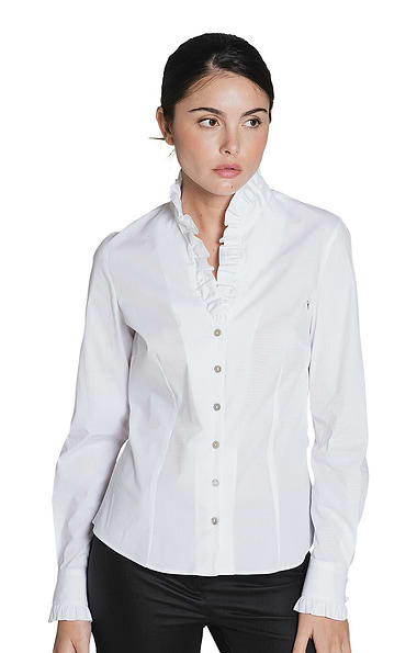 Ladies Lucar Frill Collar Shirt