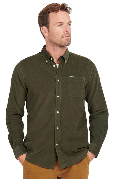 Men's Barbour Ramsey Cord Shirt