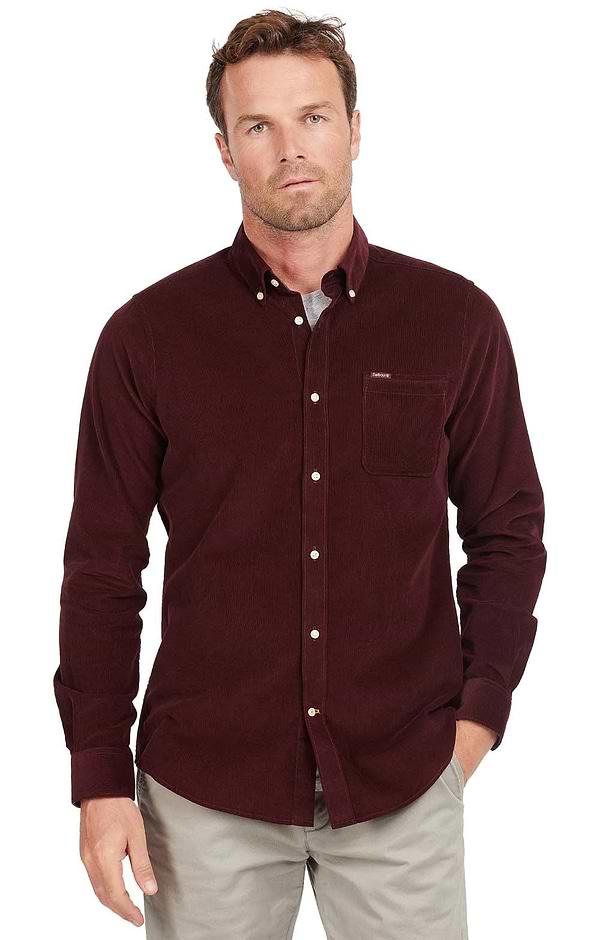 Men's Barbour Ramsey Cord Shirt