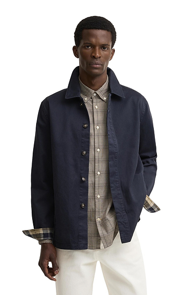 Men's Barbour Yorklane Cotton Twill Overshirt